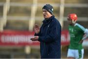 22 January 2017; Limerick manager John Kiely before the Co-Op Superstores Munster Senior Hurling League Round 4 match between Limerick and Kerry at the Gaelic Grounds in Limerick. Photo by Diarmuid Greene/Sportsfile