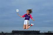 24 January 2017; Mayo Footballer and Lidl Brand Ambassador, Sarah Rowe announces Lidl Ireland's second year of partnership with the Ladies  Gaelic Football Association. Following on from the phenomenal success of the #SeriousSupport campaign last year which saw the retailer pledge to invest over €1.5 million in Ladies Gaelic Football in year one, Lidl today commits to the same level of support for the season ahead. The next phase of the campaign is entitled &quot;Serious Starts Here&quot; and sees Lidl investing further in the LGFA where it counts most - at local level and in the community. This is where serious support is born and nurtured - through the dedication of a local community. It all begins with a school or a club and Lidl wants to help make the support for players strong from the start so young female talent is given its best chance. The first phase of the campaign will see an above the line regional campaign launched featuring 8 counties. The creative will show a county player, a player from their club and a player from their school, with the tagline &quot;Serious Starts Here&quot;. Throughout the year then Lidl will run various initiatives for the benefit of clubs and schools, following on from the successful kit donations. Photo by Brendan Moran/Sportsfile