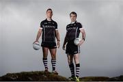 24 January 2017; The launch of the 2017 O'Neill's Sligo GAA Jersey took place in Team Sponsors AbbVie's Ballytivnan facility today. In attendance at the launch are Sligo footballers Neil Ewing, left, and Stephen Gilmartin, pictured at Rosses Point in Sligo. Photo by Sam Barnes/Sportsfile