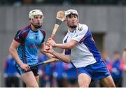 24 January 2017; Aaron Gillane of Mary Immaculate College Limerick in action against Joseph Mooney of GMIT during the Independent.ie HE Fitzgibbon Cup Group A Round 1 match between Mary Immaculate College Limerick and GMIT at the MICL Grounds in Limerick. Photo by Diarmuid Greene/Sportsfile