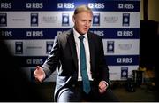 25 January 2017; Ireland Head Coach Joe Schmidt in attendance at the 2017 RBS Six Nations Rugby Championship Launch at The Hurlingham Club in London. Photo by Paul Harding/Sportsfile