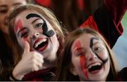 25 January 2017; Kilkenny College supporters during the Bank of Ireland Vinnie Murray Cup Semi-Final match between Kilkenny College and Catholic University School at Donnybrook Stadium in Donnybrook, Dublin. Photo by Piaras Ó Mídheach/Sportsfile