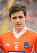 19 June 2011; Armagh captain Colm Hoey. Fermanagh v Armagh, Ulster GAA Football Minor Championship Semi-Final, St Tiernach's Park, Clones, Co. Monaghan. Picture credit: Oliver McVeigh / SPORTSFILE