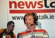 20 June 2011; Former Donegal GAA star Manus Boyle at the Newstalk 106-108 fm’s Off the Ball presenter exclusive live broadcast of Ireland’s most popular sports radio show ‘Off the Ball’ at Dom Breslin's bar, on Monday June 20th. The live broadcast is part of the ‘Off the Ball Roadshow with Ulster Bank’ which gives people an opportunity to see the hit show broadcast live from popular GAA haunts across the country throughout the 2011 All-Ireland Senior Championships. Ulster Bank is also celebrating its three-year extended sponsorship of the GAA Football All-Ireland Championship with the introduction of a major new club focused initiative, called ‘Ulster Bank GAA Force’. The initiative will support local GAA clubs across the country by giving them the opportunity to refurbish and upgrade their facilities. For further information, checkout www.ulsterbank.com/gaa. Off the Ball Roadshow with Ulster Bank, Dom Breslin’s Bar, Donegal. Picture credit: Oliver McVeigh / SPORTSFILE