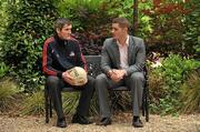 23 June 2011; Cork's Graham Canty, left, and Daniel Goulding ahead of their Munster GAA Football Senior Championship Final against Kerry on July the 3rd. Cork Football Squad Press Evening, Rochestown Park Hotel, Cork. Picture credit: Barry Cregg / SPORTSFILE