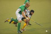 24 June 2011; Conor Harte, Ireland, in action against Shakeei Abbasi, Pakistan. UCD Men's 4 Nations Tournament, Ireland v Pakistan, National Hockey Stadium, UCD, Belfield, Dublin. Photo by Sportsfile