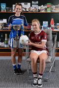 25 January 2017; LGFA footballers Geraldine Smith of Cavan, left, and Fiona Claffey of Westmeath announce Lidl Ireland's second year of partnership with the Ladies Gaelic Football Association. Following on from the phenomenal success of the #SeriousSupport campaign last year which saw the retailer pledge to invest over €1.5 million in Ladies Gaelic Football in year one, Lidl today commits to the same level of support for the season ahead. The next phase of the campaign is entitled &quot;Serious Starts Here&quot; and sees Lidl investing further in the LGFA where it counts most - at local level and in the community. This is where serious support is born and nurtured - through the dedication of a local community. It all begins with a school or a club and Lidl wants to help make the support for players strong from the start so young female talent is given its best chance. The first phase of the campaign will see an above the line regional campaign launched featuring 8 counties. The creative will show a county player, a player from their club and a player from their school, with the tagline &quot;Serious Starts Here&quot;. Throughout the year then Lidl will run various initiatives for the benefit of clubs and schools, following on from the successful kit donations. Lidl Head Office, Tallaght, Dublin. Photo by Sam Barnes/Sportsfile