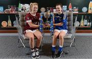 25 January 2017; LGFA footballers Fiona Claffey of Westmeath, left, and Geraldine Smith of Cavan announce Lidl Ireland's second year of partnership with the Ladies Gaelic Football Association. Following on from the phenomenal success of the #SeriousSupport campaign last year which saw the retailer pledge to invest over €1.5 million in Ladies Gaelic Football in year one, Lidl today commits to the same level of support for the season ahead. The next phase of the campaign is entitled &quot;Serious Starts Here&quot; and sees Lidl investing further in the LGFA where it counts most - at local level and in the community. This is where serious support is born and nurtured - through the dedication of a local community. It all begins with a school or a club and Lidl wants to help make the support for players strong from the start so young female talent is given its best chance. The first phase of the campaign will see an above the line regional campaign launched featuring 8 counties. The creative will show a county player, a player from their club and a player from their school, with the tagline &quot;Serious Starts Here&quot;. Throughout the year then Lidl will run various initiatives for the benefit of clubs and schools, following on from the successful kit donations. Lidl Head Office, Tallaght, Dublin. Photo by Sam Barnes/Sportsfile