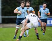 28 January 2017; Sean McKeon of UCD in action against Shane Daly of Cork Constitution during the Ulster Bank League Division 1A match between UCD and  Cork Constitution at Belfield Bowl in UCD, Belfield, Dublin. Photo by Seb Daly/Sportsfile
