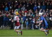 28 January 2017; Andrew Ormonde of Our Lady’s Templemore in action against Darragh Molloy of Nenagh CBS during the Dr. Harty Cup Semi-final match between Our Lady’s Templemore and Nenagh CBS at Toomevara in Co. Tipperary. Photo by Piaras Ó Mídheach/Sportsfile