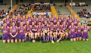 25 June 2011; The Wexford squad. All-Ireland Senior Camogie Championship Round 3 in association with RTE Sport, Wexford v Kilkenny, Wexford Park, Co. Wexford. Picture credit: Barry Cregg / SPORTSFILE