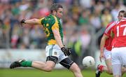 25 June 2011; Cian Ward, Meath, shoots to score his side's second goal. GAA Football All-Ireland Senior Championship Qualifier Round 1, Louth v Meath, Kingspan Breffni Park, Co. Cavan. Photo by Sportsfile