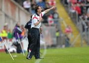 25 June 2011; Louth manager Peter Fitzpatrick during the game. GAA Football All-Ireland Senior Championship Qualifier Round 1, Louth v Meath, Kingspan Breffni Park, Co. Cavan. Photo by Sportsfile