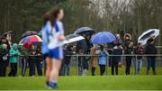 29 January 2017; Spectators during the Lidl Ladies Football National League Round 1 match between Dublin and Monaghan at Naomh Mearnóg in Portmarnock, Co Dublin. Photo by David Fitzgerald/Sportsfile