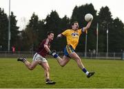 29 January 2017; Niall Kilroy of Roscommon in action against Luke Burke of Galway during the Connacht FBD League Final match between Roscommon and Galway at Kiltoom in Co Roscommon. Photo by Stephen McCarthy/Sportsfile