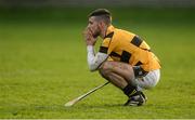 29 January 2017; Paudie Prendergast of Lismore dejected after the AIB GAA Hurling All-Ireland Intermediate Club Championship Semi-Final match between Lismore and Ahascragh-Fohenagh at O’Connor Park in Tullamore, Co Offaly. Photo by Piaras Ó Mídheach/Sportsfile