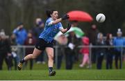 29 January 2017; Lyndsey Davey of Dublin during the Lidl Ladies Football National League Round 1 match between Dublin and Monaghan at Naomh Mearnóg in Portmarnock, Co Dublin. Photo by David Fitzgerald/Sportsfile