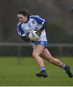 29 January 2017; Eva Woods of Monaghan during the Lidl Ladies Football National League Round 1 match between Dublin and Monaghan at Naomh Mearnóg in Portmarnock, Co Dublin. Photo by David Fitzgerald/Sportsfile