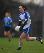 29 January 2017; Rosemary Courtney of Monaghan during the Lidl Ladies Football National League Round 1 match between Dublin and Monaghan at Naomh Mearnóg in Portmarnock, Co Dublin. Photo by David Fitzgerald/Sportsfile