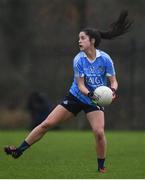 29 January 2017; Molly Lamb of Dublin during the Lidl Ladies Football National League Round 1 match between Dublin and Monaghan at Naomh Mearnóg in Portmarnock, Co Dublin. Photo by David Fitzgerald/Sportsfile