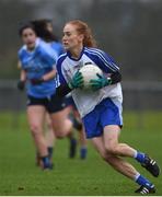 29 January 2017; Grainne McNally of Monaghan during the Lidl Ladies Football National League Round 1 match between Dublin and Monaghan at Naomh Mearnóg in Portmarnock, Co Dublin. Photo by David Fitzgerald/Sportsfile