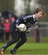 29 January 2017; Emer Ni Eafa of Dublin during the Lidl Ladies Football National League Round 1 match between Dublin and Monaghan at Naomh Mearnóg in Portmarnock, Co Dublin. Photo by David Fitzgerald/Sportsfile