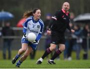 29 January 2017; Rachel McKenna of Monaghan during the Lidl Ladies Football National League Round 1 match between Dublin and Monaghan at Naomh Mearnóg in Portmarnock, Co Dublin. Photo by David Fitzgerald/Sportsfile
