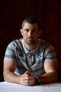 30 January 2017; Rob Kearney of Ireland poses for a portrait following a press conference at Carton House in Maynooth, Co. Kildare. Photo by Seb Daly/Sportsfile