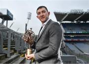 30 January 2017; AIB present Daithí Casey from Dr Crokes with the 2016 AIB Munster Club Footballer of the Year award as voted for by the Irish sports media. Sponsor to both the GAA and Camogie Club Championships, AIB honoured eleven club players from camogie, football and hurling at the annual AIB Provincial Club Player Awards in Croke Park. For exclusive content and behind the scenes action from the Club Championships follow AIB GAA on Twitter and Instagram @AIB_GAA and facebook.com/AIBGAA. Photo by Ramsey Cardy/Sportsfile