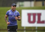 30 January 2017; Francis Saili of Munster during squad training at the University of Limerick in Limerick. Photo by Diarmuid Greene/Sportsfile