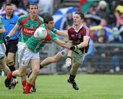 26 June 2011; Colin Forde, Galway, in action against Alan Freeman, Mayo. Connacht GAA Football Senior Championship Semi-Final, Mayo v Galway, McHale Park, Castlebar, Co. Mayo. Picture credit: Matt Browne / SPORTSFILE