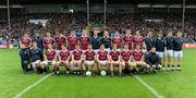 26 June 2011; The Galway squad. Connacht GAA Football Senior Championship Semi-Final, Mayo v Galway, McHale Park, Castlebar, Co. Mayo. Picture credit: Ray Ryan / SPORTSFILE