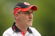 26 June 2011; Tyrone manager Mickey Harte. Ulster GAA Football Senior Championship Semi-Final, Tyrone v Donegal, St Tiernach's Park, Clones, Co. Monaghan. Picture credit: Oliver McVeigh / SPORTSFILE