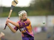 25 June 2011; Kate Kelly, Wexford. All-Ireland Senior Camogie Championship Round 3 in association with RTE Sport, Wexford v Kilkenny, Wexford Park, Co. Wexford. Picture credit: Barry Cregg / SPORTSFILE