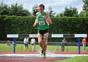 26 June 2011; Alex Flynn, from Ferrybank A.C., in action in the U23 Men's 3000m Steeplechase race during the Woodie’s DIY Junior and U23 Championships. Tullamore Harriers AC, Tullamore, Co. Offaly. Picture credit: Barry Cregg / SPORTSFILE