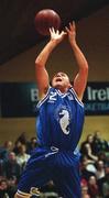 25 January 2002; David Cunningham of Waterford Crystal during the ESB Men's National Cup Semi-Final match between Waterford Crystal and SX3 Star at the ESB Arena in Tallaght, Dublin. Photo by Brian Lawless/Sportsfile