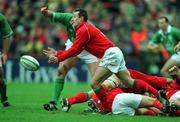 3 February 2002; Rob Howley of Wales during the Lloyds TSB Six Nations Championship match between Ireland and Wales at Lansdowne Road in Dublin. Photo by Brendan Moran/Sportsfile