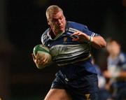 7 December2001; Victor Costello of Leinster during the Celtic League Semi-Final Match between Leinster and Glasgow at Lansdowne Road in Dublin. Photo by Matt Browne/Sportsfile