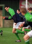 12 February 2002; Richard Sadlier during a Republic of Ireland Squad Training Session at John Hyland Park in Baldonnell, Dublin. Photo by Damien Eagers/Sportsfile
