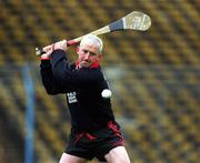 17 February 2002; Ray Whitty of Ballygunner  during the AIB All Ireland Club Hurling Championship Semi-Final match between Clarinbridge and Ballygunner at Semple Stadium in Thurles, Tipperary. Photo by Pat Murphy/Sportsfile