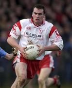 17 February 2002; Jarlath Quinn of Tyrone during the Allianz National Football League Division 1A Round 2 match between Tyrone and Dublin at O'Neill Park in Dungannon, Tyrone. Photo by Brendan Moran/Sportsfile