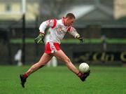 10 February 2002; Cormac McAnallen of Tyrone during the Allianz National Football League Division 1A Round 1 match between Galway and Tyrone at Duggan Park in Ballinasloe, Galway. Photo by Damien Eagers/Sportsfile