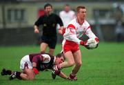 10 February 2002; Brian McGuckian of Tyrone during the Allianz National Football League Division 1A Round 1 match between Galway and Tyrone at Duggan Park in Ballinasloe, Galway. Photo by Damien Eagers/Sportsfile