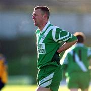 25 November 2001; Nigel Campbell of Sarsfields during the AIB Leinster Senior Club Football Championship Semi-Final match between Sarsfields and Na Fianna at Páirc Tailteann in Navan, Meath. Photo by Aofie Rice/Sportsfile