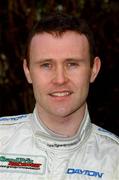 22 February 2002; Irish Race Car Driver Damien Faulkner pictured in his home in Moville, Donegal. Photo by Matt Browne/Sportsfile