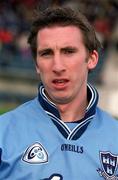 10 February 2002; Eoin Bennis of Dublin ahead the Allianz National Football League Division 1A Round 1 match between Dublin and Donegal at Parnell Park in Dublin. Photo by Ray McManus/Sportsfile