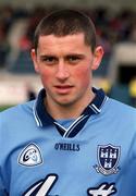 10 February 2002; Alan Brogan of Dublin ahead the Allianz National Football League Division 1A Round 1 match between Dublin and Donegal at Parnell Park in Dublin. Photo by Ray McManus/Sportsfile
