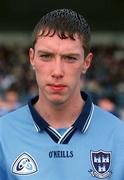 10 February 2002; Barry Cahill of Dublin ahead the Allianz National Football League Division 1A Round 1 match between Dublin and Donegal at Parnell Park in Dublin. Photo by Ray McManus/Sportsfile