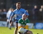 23 February 2002; John Kenny of Offaly in action against Paul Curran of Dublin during the Allianz National Football League Division 1A match between Offaly and Dublin at O'Connor Park in Tullamore, Offaly. Photo by Damien Eagers/Sportsfile
