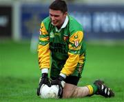 10 February 2002; Gerard McGill of Donegal during the Allianz National Football League Division 1A Round 1 match between Dublin and Donegal at Parnell Park in Dublin. Photo by Ray McManus/Sportsfile